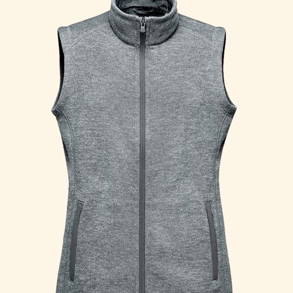 Stormtech Ladies Avalante Full Zip Knitted Fleece Gilet Thumbnail