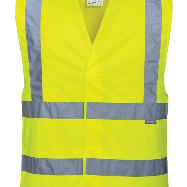 HI-VIS TWO BAND AND BRACE VEST Thumbnail