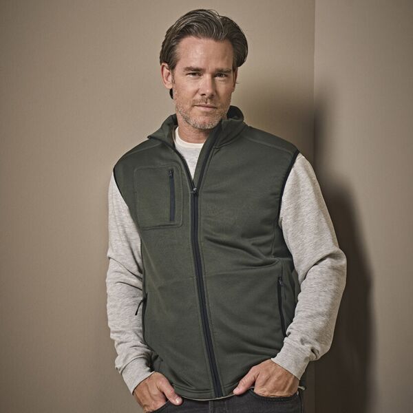 Stretch fleece bodywarmer (9104) Thumbnail