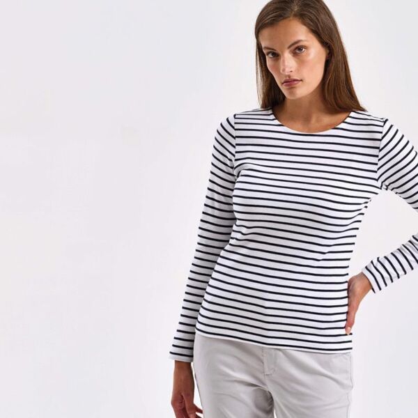 LADIES MARINIERE COASTAL L/S T Thumbnail