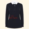 Women's long sleeve plain rugby shirt Thumbnail