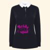 Women's long sleeve plain rugby shirt Thumbnail