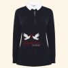 Women's long sleeve plain rugby shirt Thumbnail