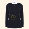 Women's long sleeve plain rugby shirt Thumbnail