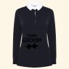 Women's long sleeve plain rugby shirt Thumbnail