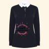 Women's long sleeve plain rugby shirt Thumbnail