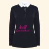 Women's long sleeve plain rugby shirt Thumbnail