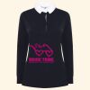 Women's long sleeve plain rugby shirt Thumbnail