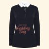 Women's long sleeve plain rugby shirt Thumbnail