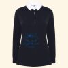 Women's long sleeve plain rugby shirt Thumbnail