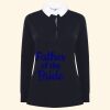 Women's long sleeve plain rugby shirt Thumbnail