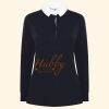 Women's long sleeve plain rugby shirt Thumbnail
