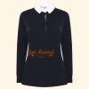 Women's long sleeve plain rugby shirt Thumbnail