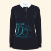 Women's long sleeve plain rugby shirt Thumbnail
