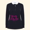 Women's long sleeve plain rugby shirt Thumbnail