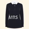 Women's long sleeve plain rugby shirt Thumbnail