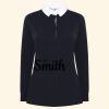 Women's long sleeve plain rugby shirt Thumbnail