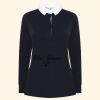 Women's long sleeve plain rugby shirt Thumbnail