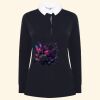 Women's long sleeve plain rugby shirt Thumbnail