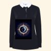 Women's long sleeve plain rugby shirt Thumbnail