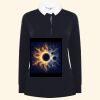 Women's long sleeve plain rugby shirt Thumbnail