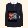 Women's long sleeve plain rugby shirt Thumbnail