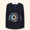 Women's long sleeve plain rugby shirt Thumbnail